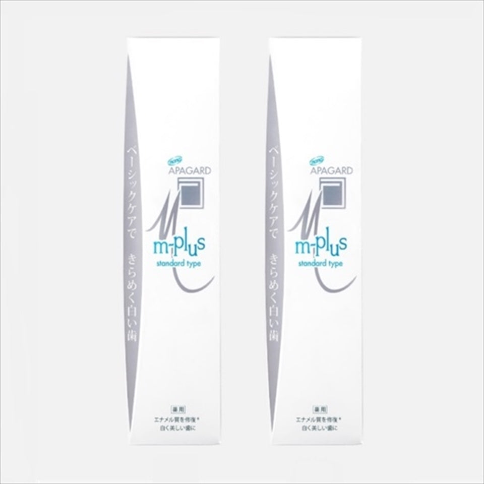 Apagard M-plus Toothpaste 130g / 4.5 oz (Set of 2)