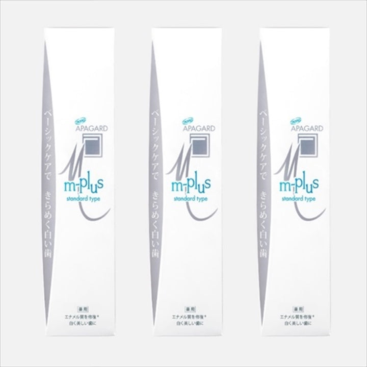 Apagard M-plus Toothpaste 130g / 4.5 oz (Set of 3)