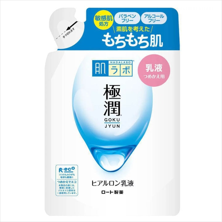 Hada Labo Gokujyun Hyaluronic Emulsion Refill 140ml / 4.7 fl oz