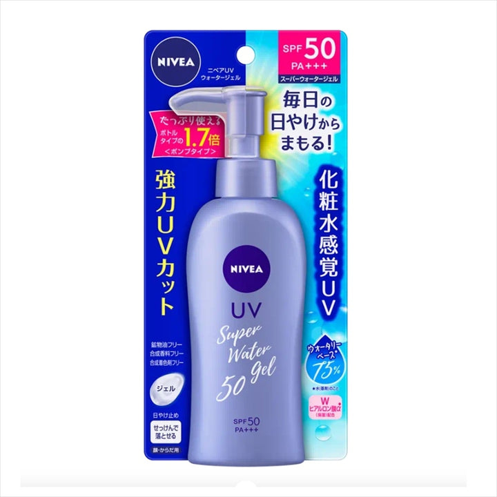 Nivea Sun Super Water Gel SPF50 Pump Type 140g / 4.9 oz