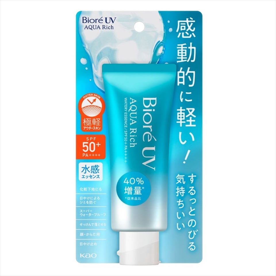 Biore UV Aqua Rich Waterly Essence 70g / 2.4 oz