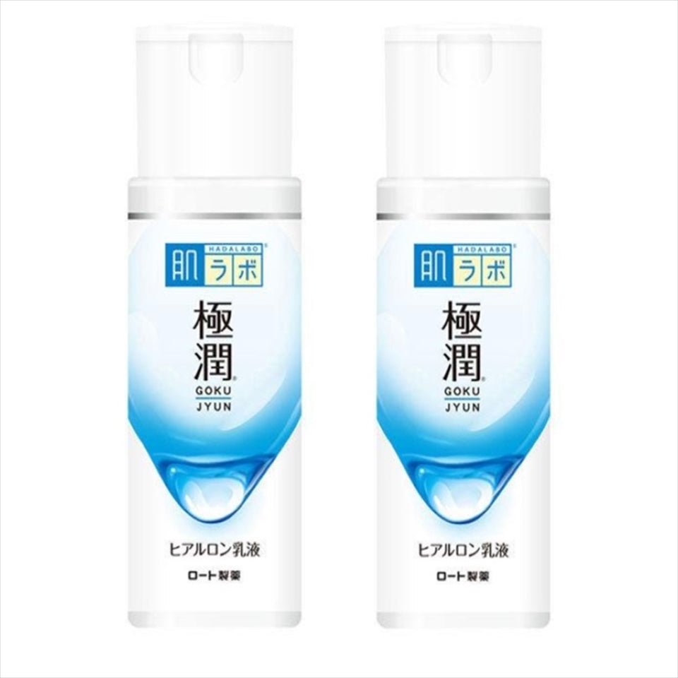 Hada Labo Gokujyun Hyaluronic Emulsion 140ml / 4.7 fl oz (Set of 2)